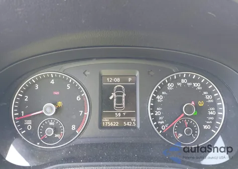 2012 Volkswagen Passat 3.6L V6 Sel Premium из США, поврежденный, VIN 1VWCM7A30CC010269